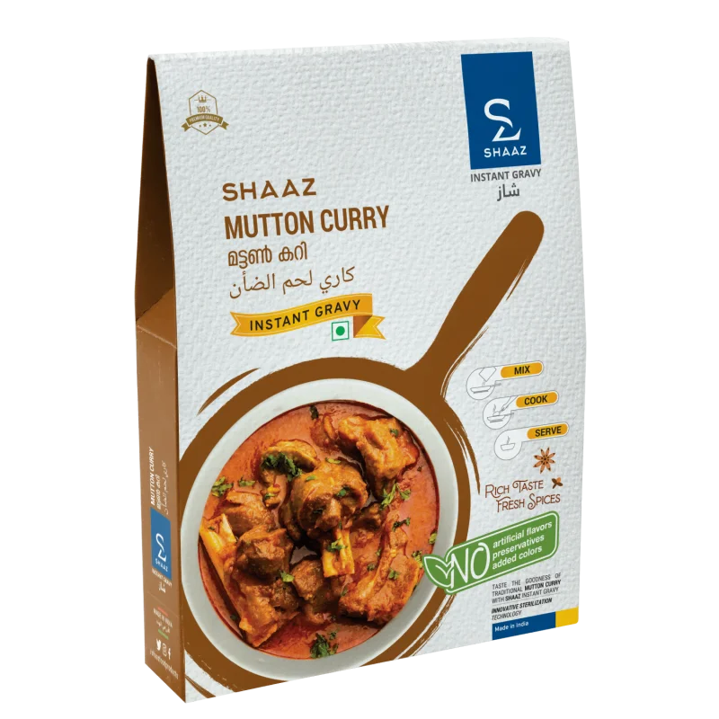 Delicious Mutton Curry - Shaaz Foods Instant Gravy