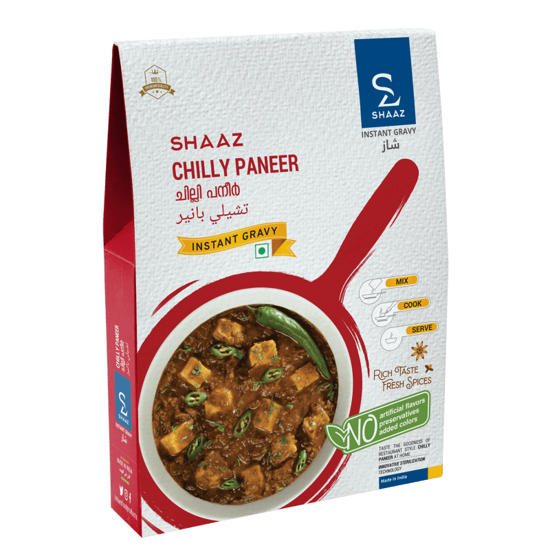 Spicy and Flavorful Chilli Paneer - Shaaz Foods