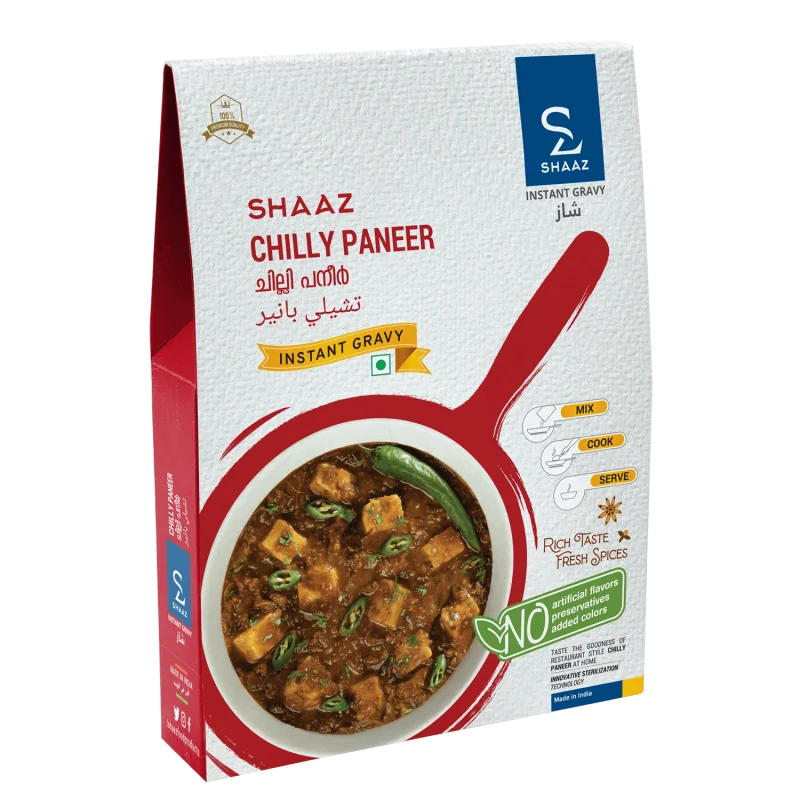 Spicy and Flavorful Chilli Paneer - Shaaz Foods