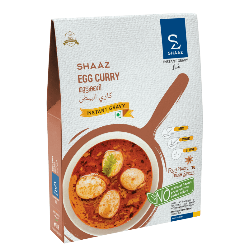 Flavorful Egg Curry - Shaaz Foods