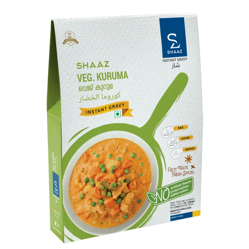 Exquisite Mughlai Vegetable Kuruma - Shaaz Foods